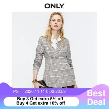 

Women's Slim Fit Checked Blazer | 119308508