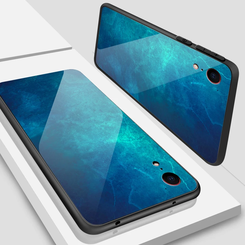 W120 Для iPhone 5S, se, 6, 6 S, 7, 8 Plus XR XS макс. закаленное стекло чехол для Meizu M5 M6 M8 M9 Примечание 16th Plus с узором в полоску защитная оболочка - Цвет: W120