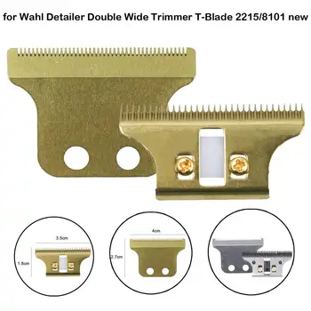 

For Wahl-Detailer Double-Wide-Trimmer T-Blade Sharp Hair Blade Barber Cutter Hea 5.28