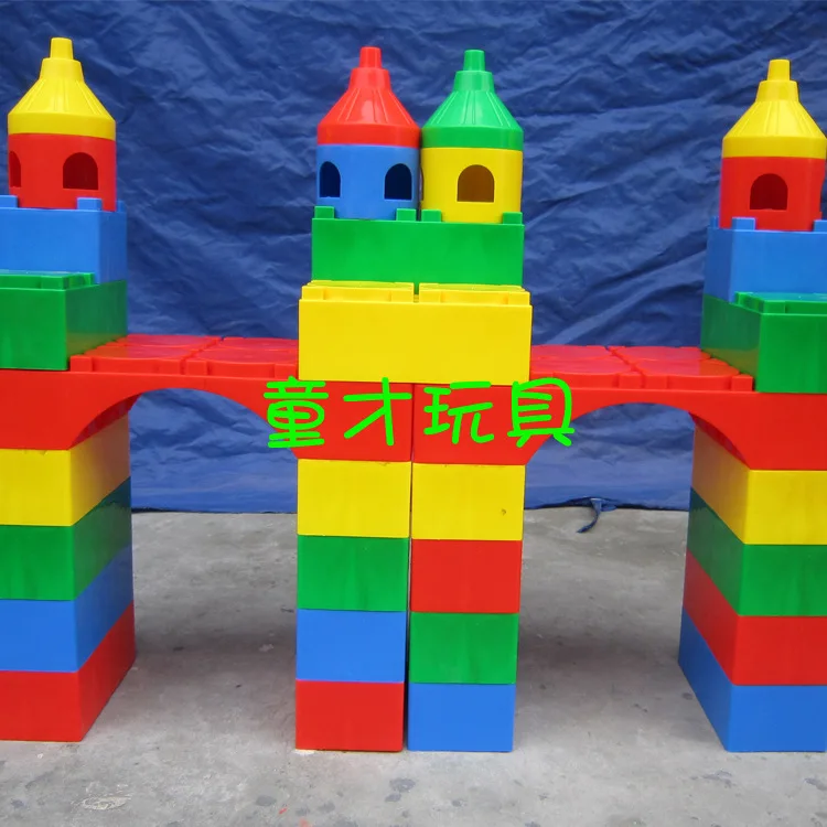

Environmentally Friendly Plastic Architecture Building Blocks Assembled Fight Inserted Desktop Educational Toy Creative Intellig