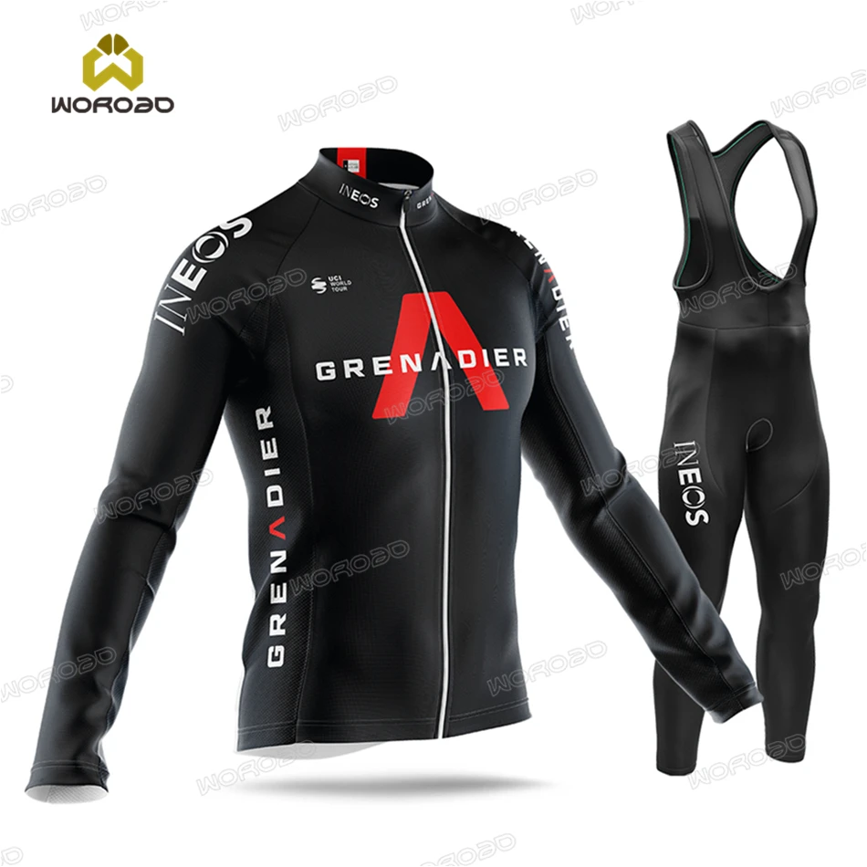 Ineos2022MenClothingCyclingJerseyClothingSetMenBicycleJacket