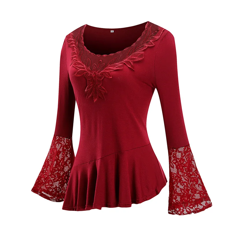 para as mulheres topos camisa plus size