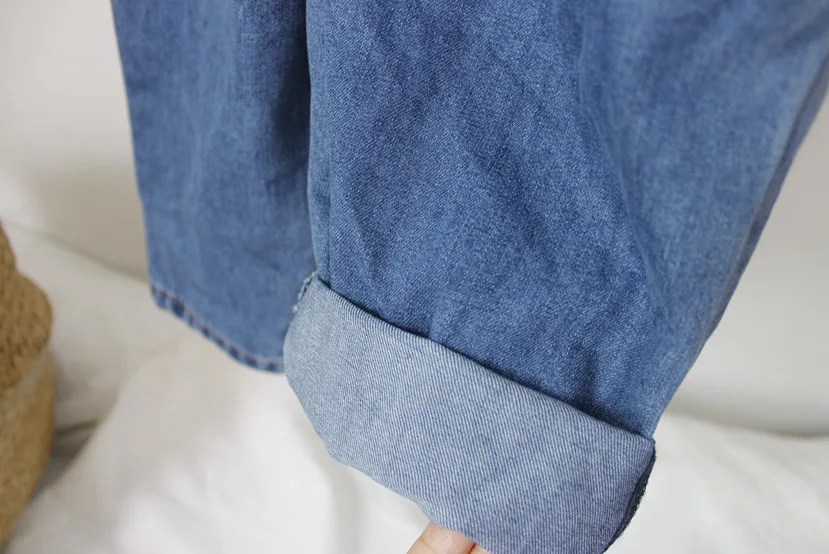 Children Overalls Autumn Unisex Children Denim Jumpsuits Korean Style Chic Baby Boys Girls Overalls Soft Loose Trousers Kids Clothes children overalls