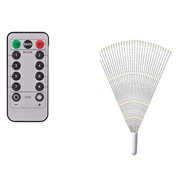 

6 Pack LED Firework Lights Copper Wire Starburst Lights Dimmable Remote Control with 8 Modes Waterproof String Lights