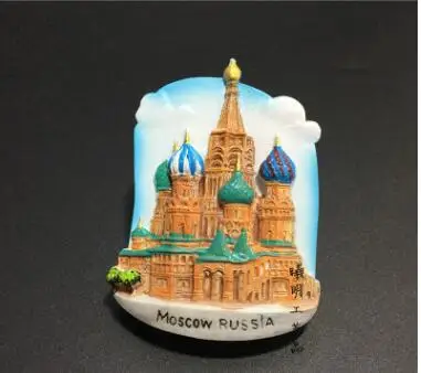 Русский туристический сувенир, магнит для холодильника, детский сувенир для путешествий, магниты на холодильник, домашний декор