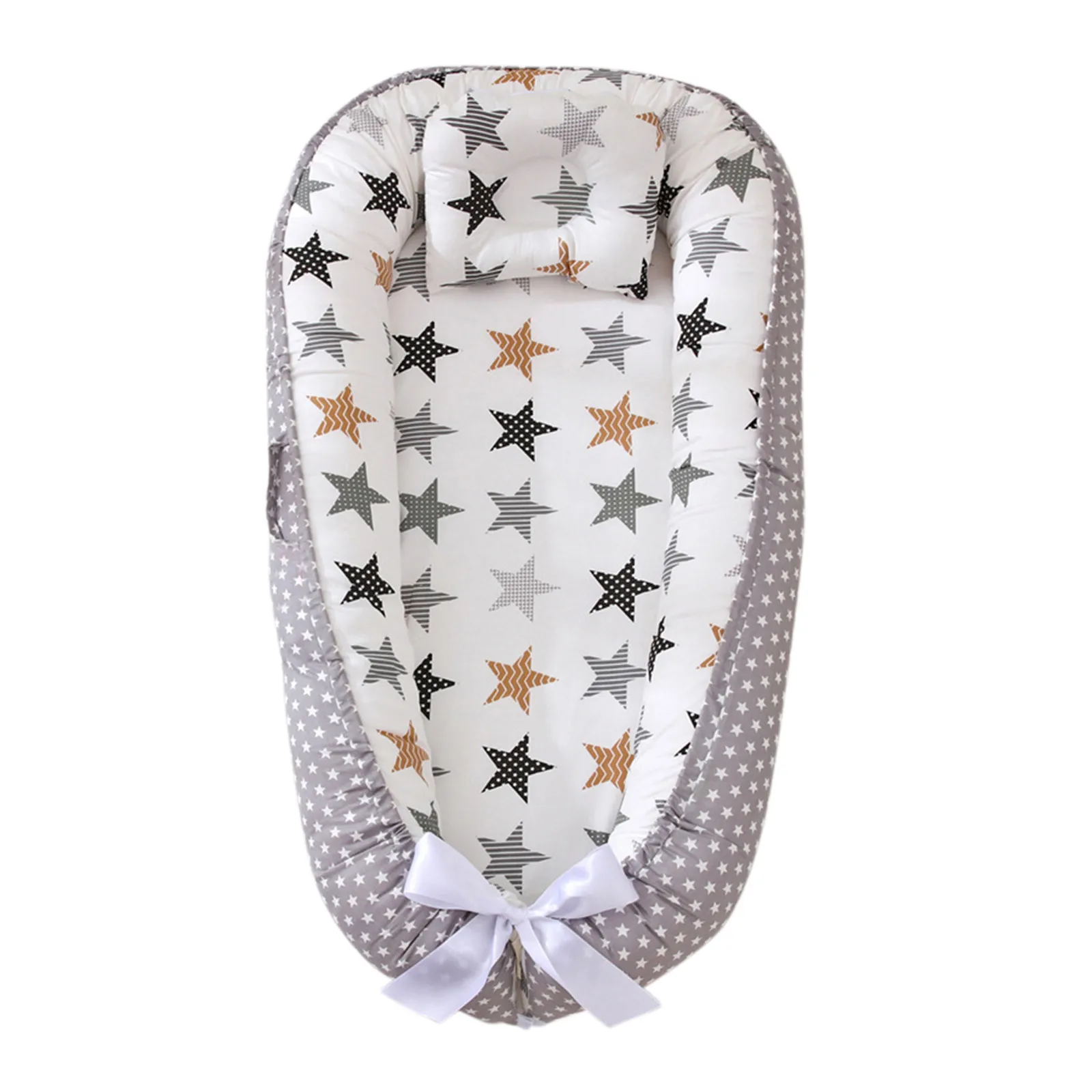 НОВЕЙШАЯ портативная детская кроватка с мультипликационным изображением может переместиться в кровать для