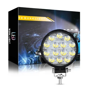 

2400LM LED Work Lights Auto Spot beam Lamp Waterproof Off road Motorcycle Truck Tractor