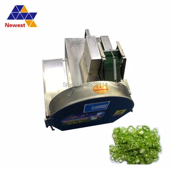 

Hot sale desktop restaurant use minitype green onion chili pepper cutter vegetable cutting machine