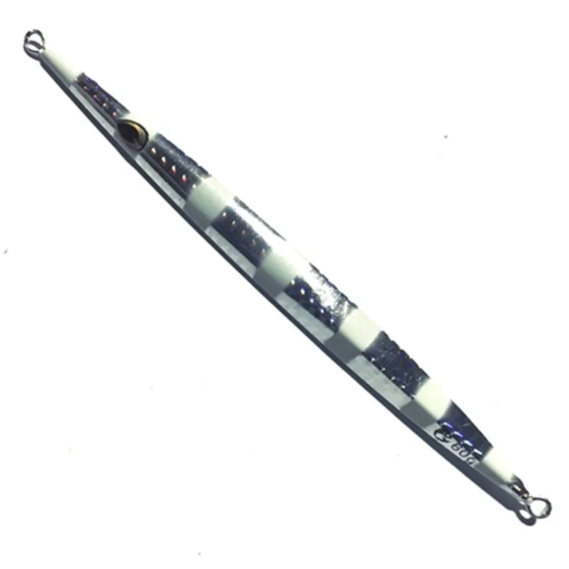 Ufishing приманка для рыбалки, 40 г, 60 г, 80 г, 100 г, тонкая приманка для рыбы, 1 шт./лот, металлическая приманка