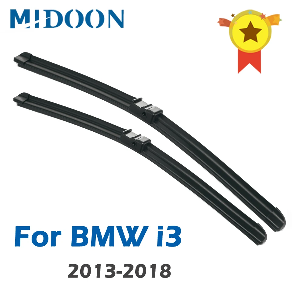 

MIDOON Wiper Blades for BMW i3 Fit Side Pin Arms 2013 2014 2015 2016 2017 2018