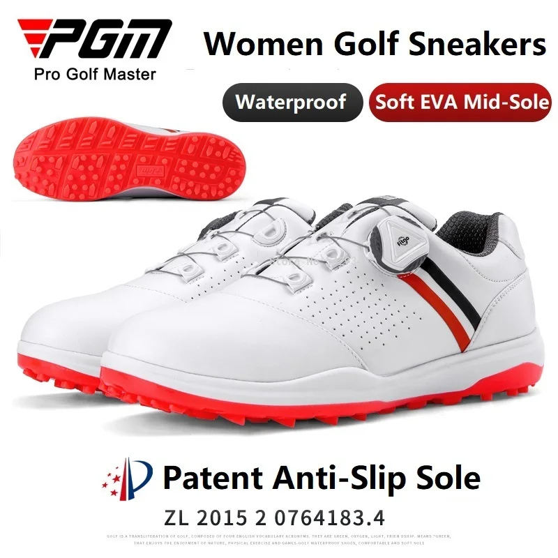 zapatillas de Golf ligeras para mujer, zapatos impermeables de estilo coreano, antideslizantes de microfibra suave, novedad|Zapato de - AliExpress