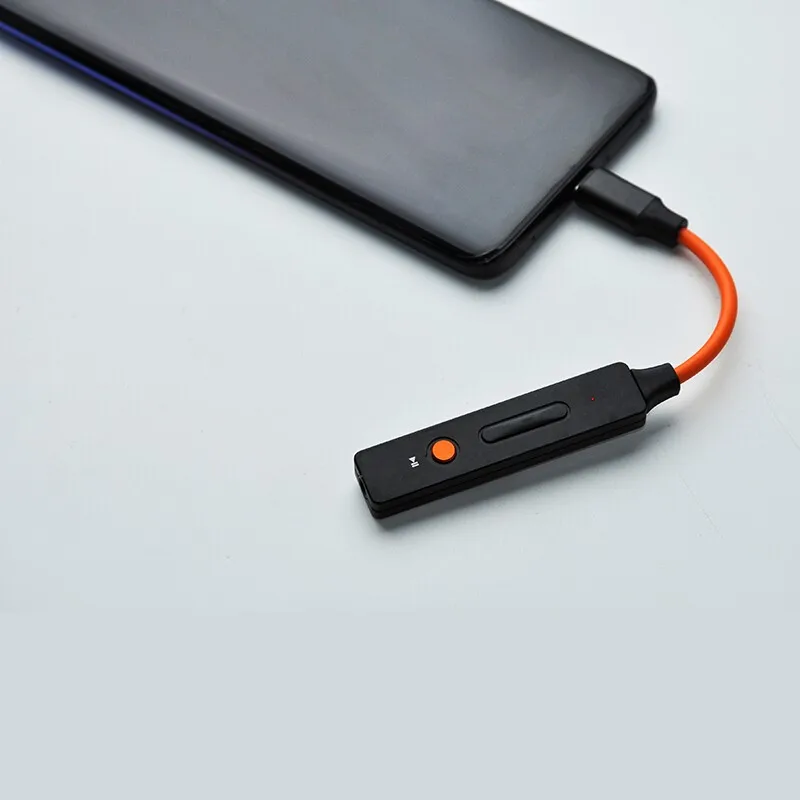 USB Type C To 3 5mm Female Audio Adapter Cable for XDuoo Link HD Digital Portable Android Phone Decoding Headphone Lline