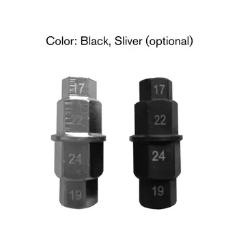 

Motorbike Wheels Steel Motorcycle Front Axle Socket Driver Spanner Spindle Sleeve Auto Hex Key 17mm 19mm 22mm 24mm