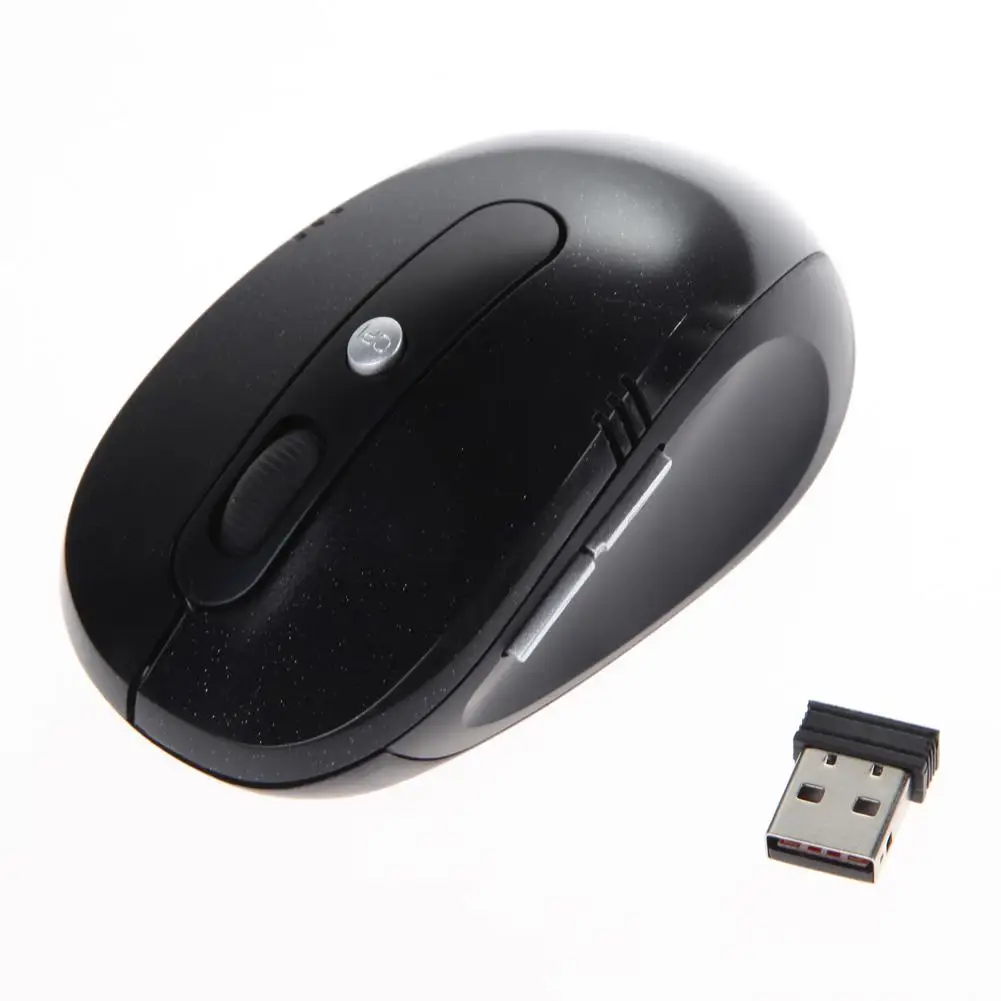Оптическая беспроводная мышь USB приемник 1600 DPI компьютерная 2 4G для ПК ноутбука
