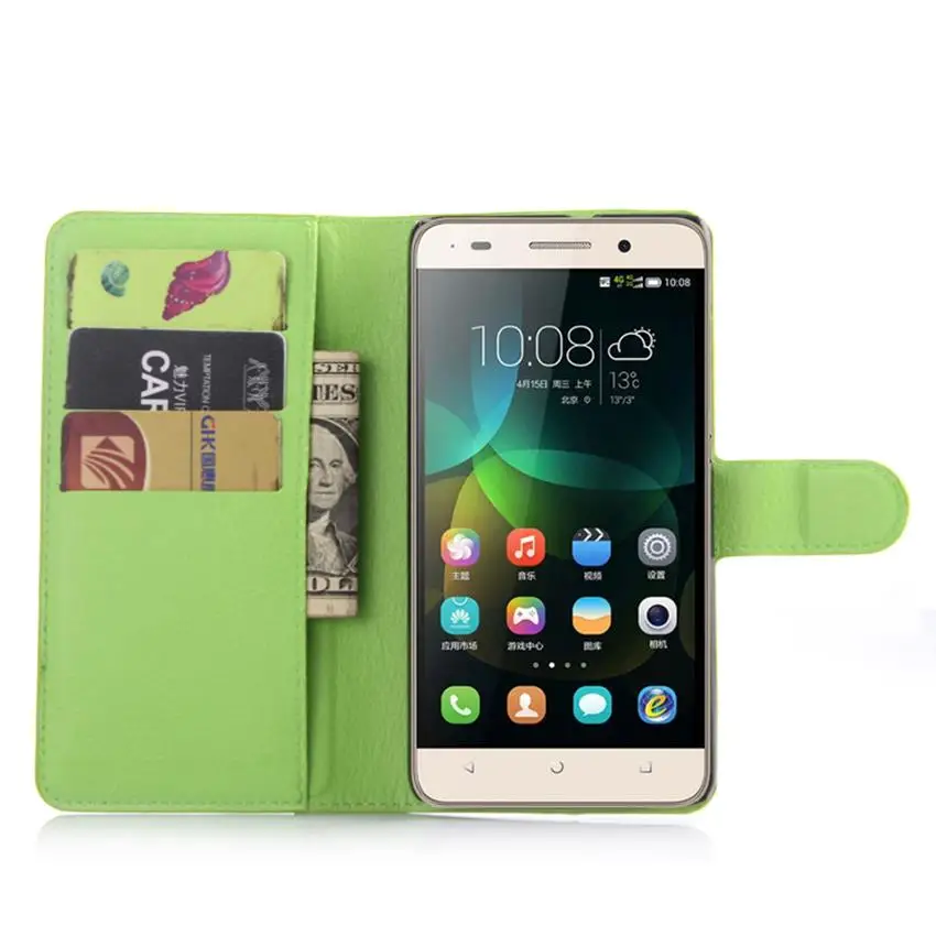 Huawei CHM-U01 чехол 5,0 чехол для телефона из искусственной кожи для huawei Honor 4C CHM-U01 чехол с откидной крышкой