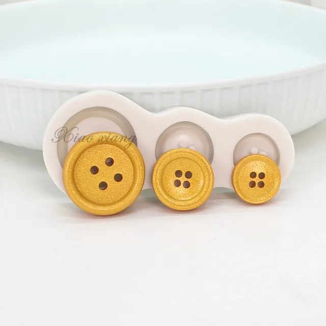 Luyou 1Pc Gombos Szilikon Formák Fondant Penész Torta Díszítő Szerszámok Gumpaste Penészek, Konyhai Kiegészítők Fm1939 - Image 5