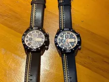 NAVIFORCE-reloj deportivo de lujo para hombre, cronógrafo de pulsera de cuero genuino militar, azul de marca, a la moda，hombre，relojes para hombre，relojes，rrelojes de cuarzo para hombre，relojes analógicos para hombre