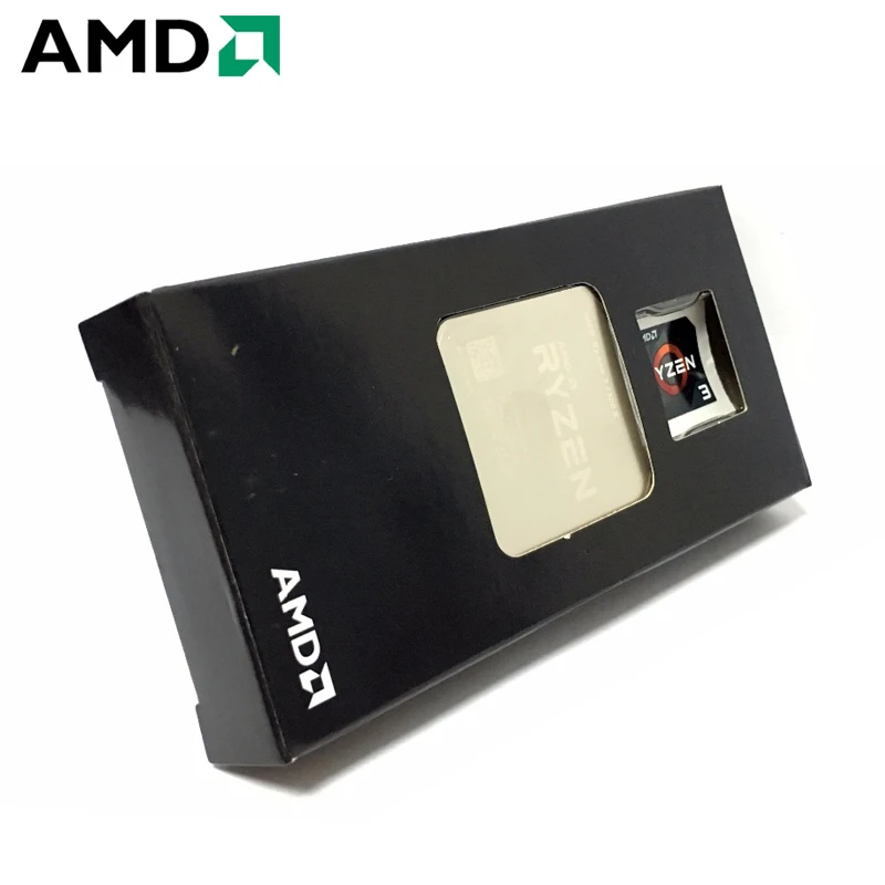 AMD Ryzen 3 1300X компьютер четырехъядерный процессор AM4 настольный процессор в штучной упаковке 65 Вт 3,5 ГГц разъем AM4