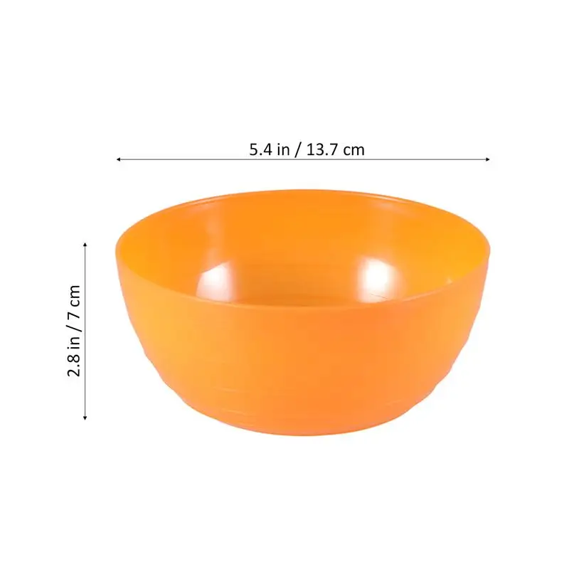 Lot De 4 Bols Carrés En Plastique Réutilisables | 175 Ml, Empilables, Micro-ondes Et Lave-vaisselle Safe