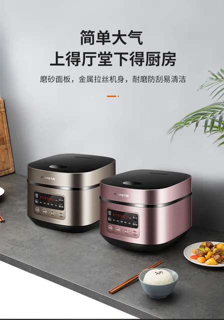 Joyoung Healthy Rice Cooker 30N1 No Coating Food Grade 304 Stainless Steel  Inner Pot Electric Rice Cooker 3L For Home Kitchen - AliExpress