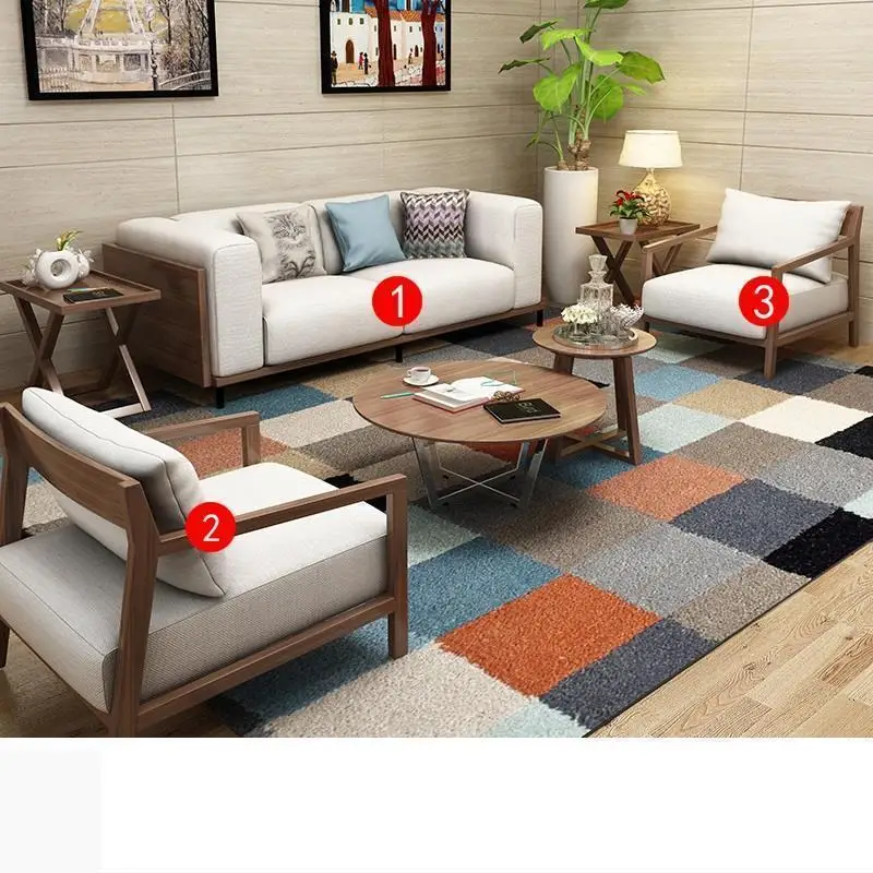 Version M Meble Do Salonu Puff Futon Home Copridivano Oturma Grubu Mobile Деревянный Ретро набор мебели для гостиной Mueble De Sala диван - Цвет: Version M