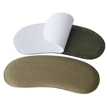 

1 pair of anti-slip heel Sponge Grips Liner pads for the heel comfort brown