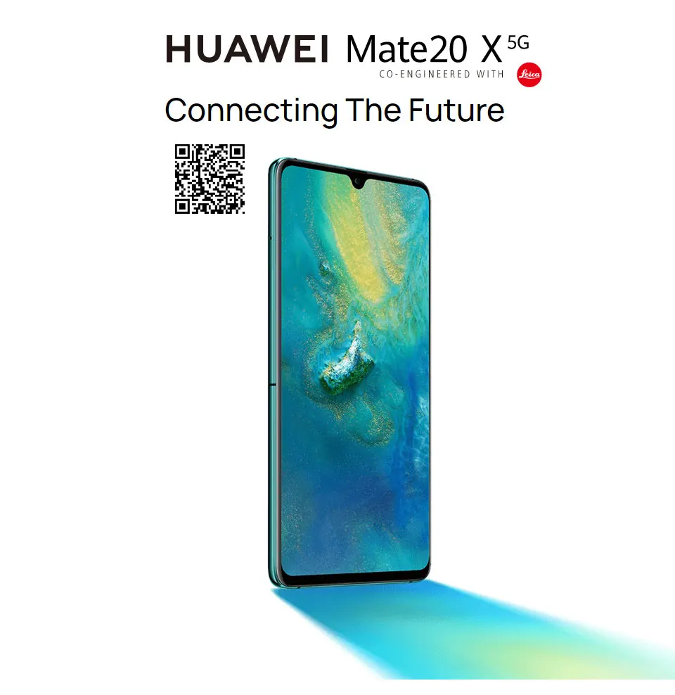 Мобильный телефон huawei mate 20X5G Balong 5000 mate 20X5G версия 7,2 дюймов 8 Гб 256 ГБ Kirin 980 Восьмиядерный 40 Вт SuperCharge