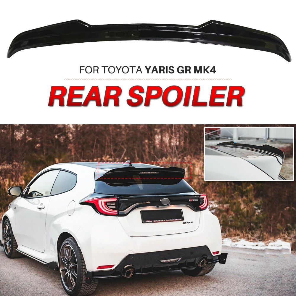 Задний спойлер для Toyota Yaris GR MK4 удлинительная крышка задний багажник