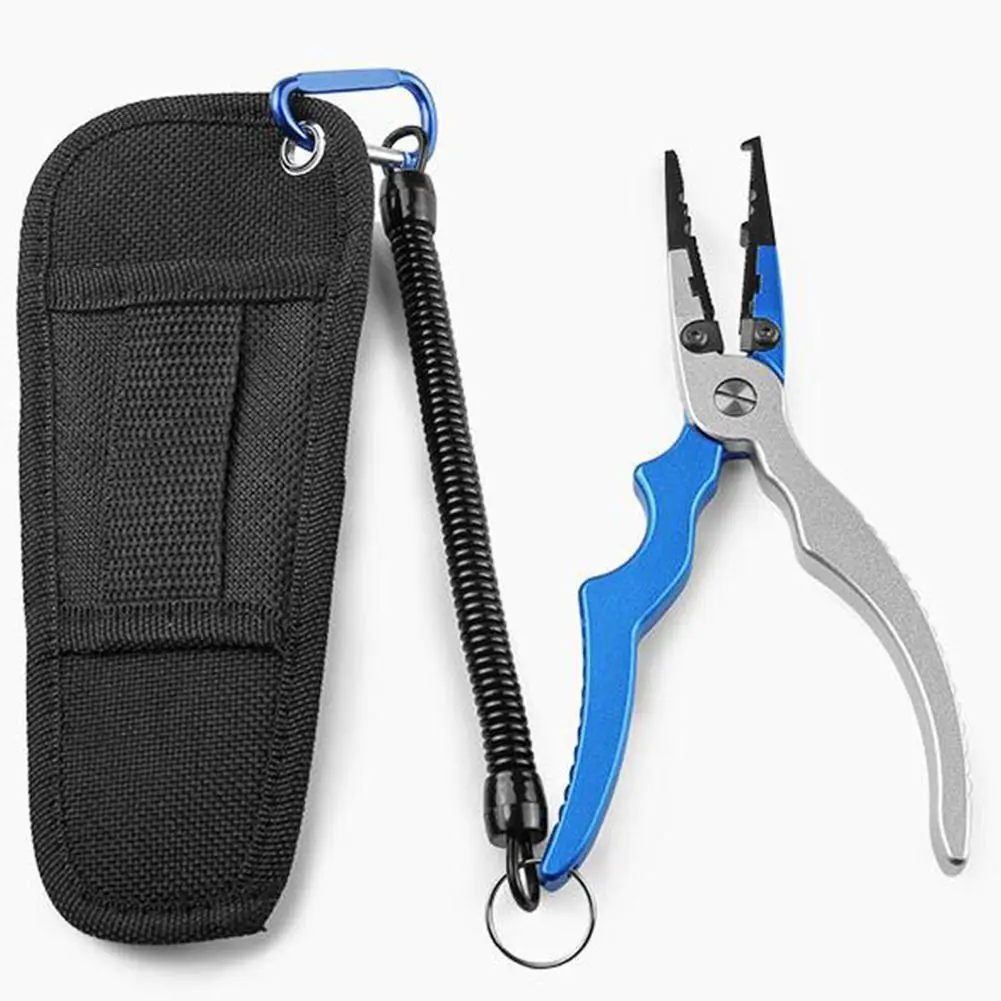 

Stainless Steel Fish Grip Pliers Lure Clamp Hand Controller Holder