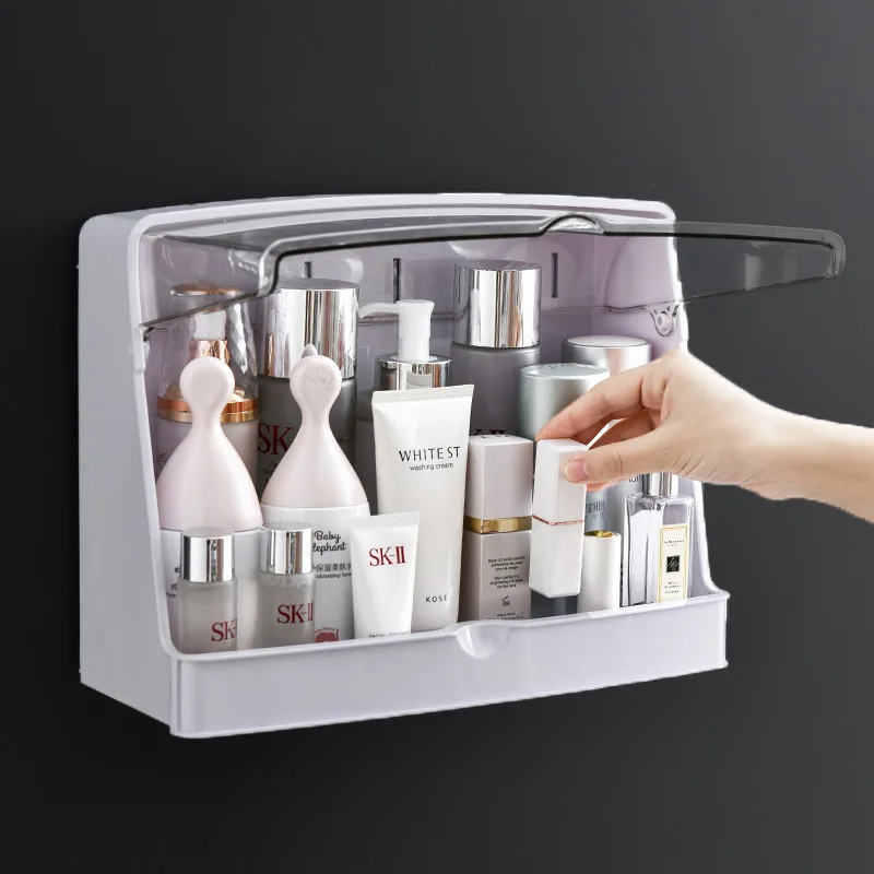 Fashion New Makeup Organizer Box Waterproof And Dustproof Bathroom