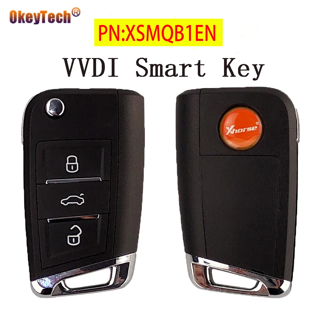 Универсальный умный дистанционный ключ OkeyTech Xhorse VVDI PN:XSMQB1EN MQB совместим со всеми