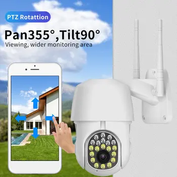 

20Led Outdoor Wireless Dome Surveillance Camera Home Remote 360 Degree Camera Security Surveillance Camera