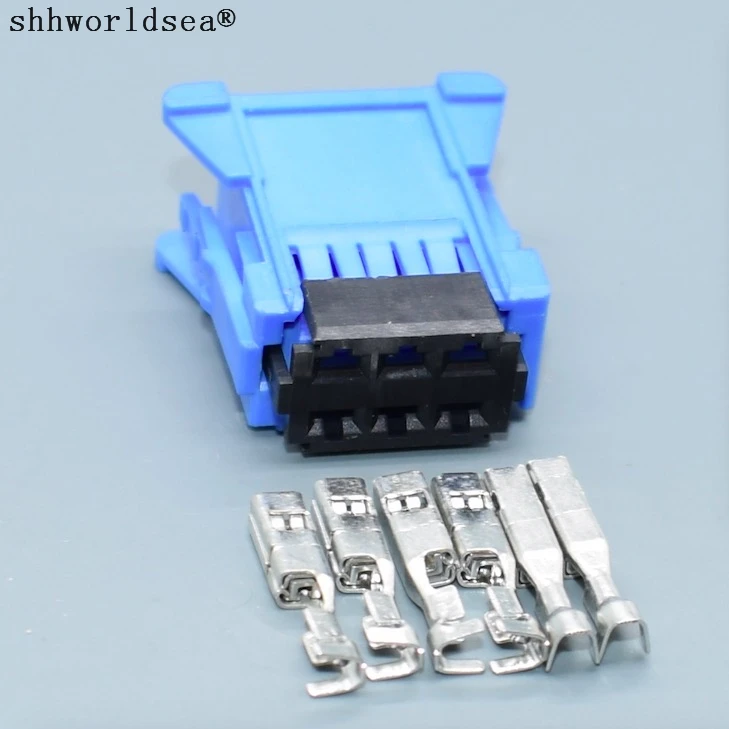 shhworldsea 6 pins Female Automotive Air Conditioner Speed Control Connector Auto Electronic Plug For Peugeot 197676E 98172-1004 |