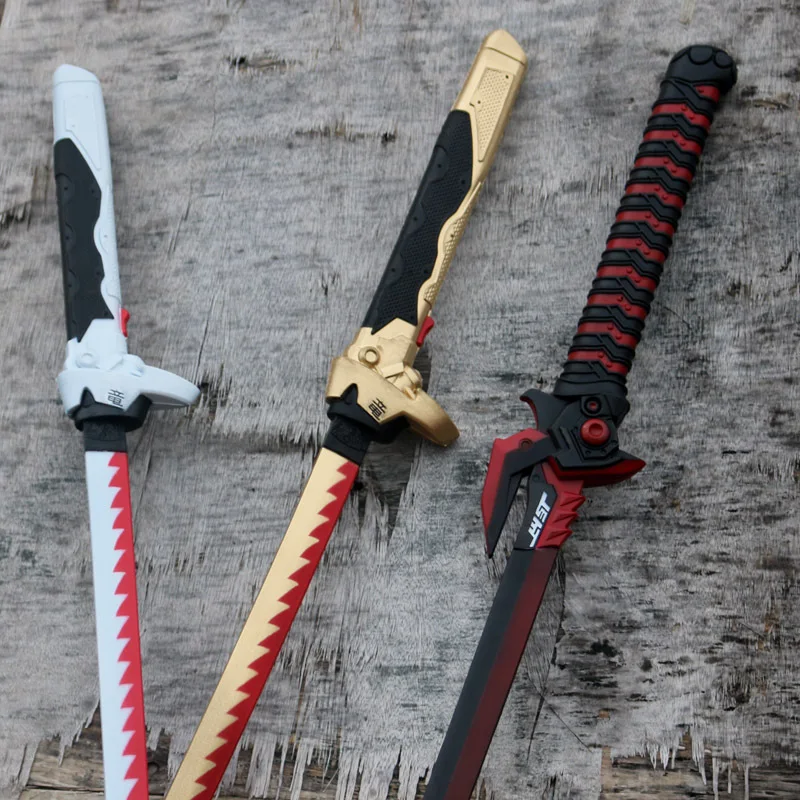 Arma de Espada de Espuma do Plutônio Brinquedo para Adolescente Brinquedos Anime Jogos Cosplay Genji Faca Nihontou Samurai Espada Katana Ninja pu Prop 11 samurai espada katana ninja espada pu prop brinquedo para adolescente
