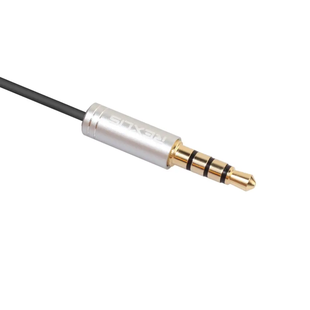 3.5mm Jack Headset Extension Cable Headphone + Mic Audio Splitter Aluminum Shell for Mobile Phone for PS4 Gaming Headset