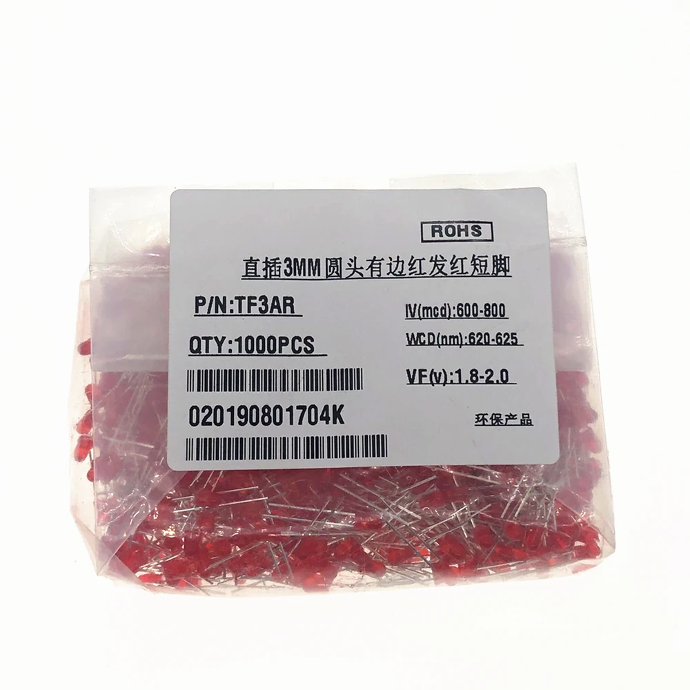LED 3MM 1000pcs红色_副本