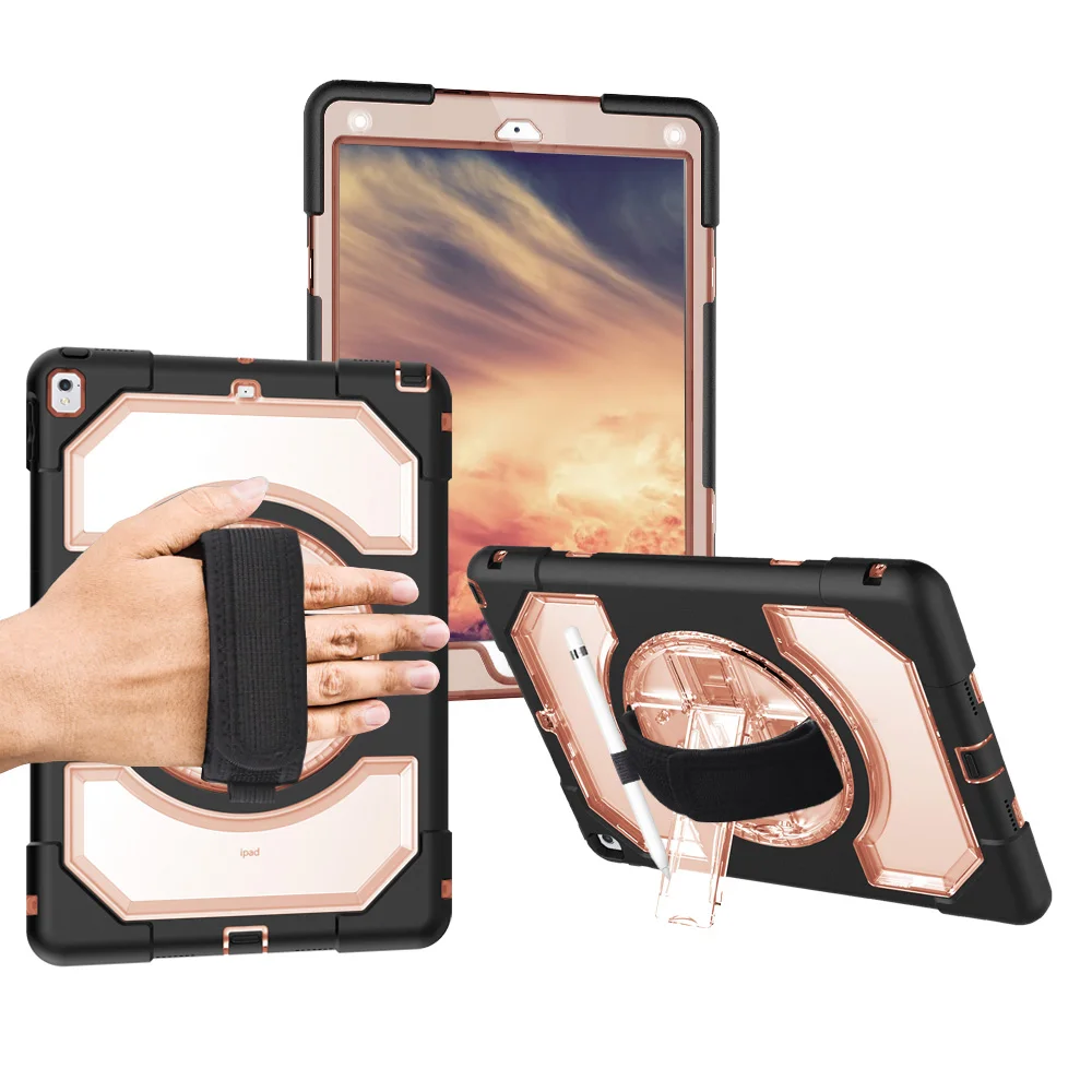 Gold Для iPad Pro 10,5 дюймов чехол с держателем карандаша для iPad Air 3 Pro10.5 чехол для планшета с ремешком аксессуары FHL02 - Цвет: Gold