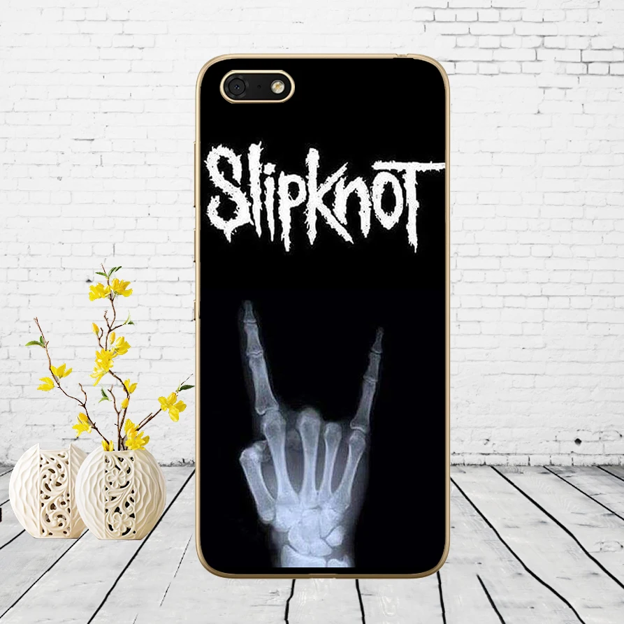277DD Горячая Slipknot Rock Мягкий силиконовый чехол для huawei honor 9 10 Lite 7A 5,45 7a pro 7c 5,7 дюймов 7x 8x чехол - Цвет: 1
