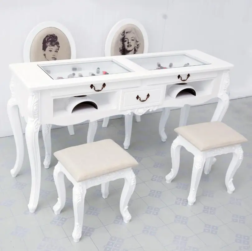 Vintage Manicure Station