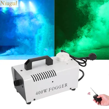 

400W Fog Machine/Wireless Remote Control Smoke Machine For Halloween, Christmas Party Smoke Effect Thrower/Stage Fogger Ejector