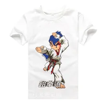 Zhuoao тхэквондо с коротким рукавом из чистого хлопка футболка для тхэквондо Лето тхэквондо сервис футболка для тхэквондо