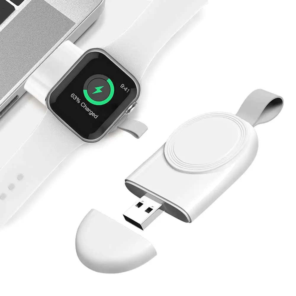 Портативное беспроводное зарядное устройство для IWatch 5 4 зарядная док-станция USB зарядное устройство кабель для Apple Watch Series 5 4 3 2 1