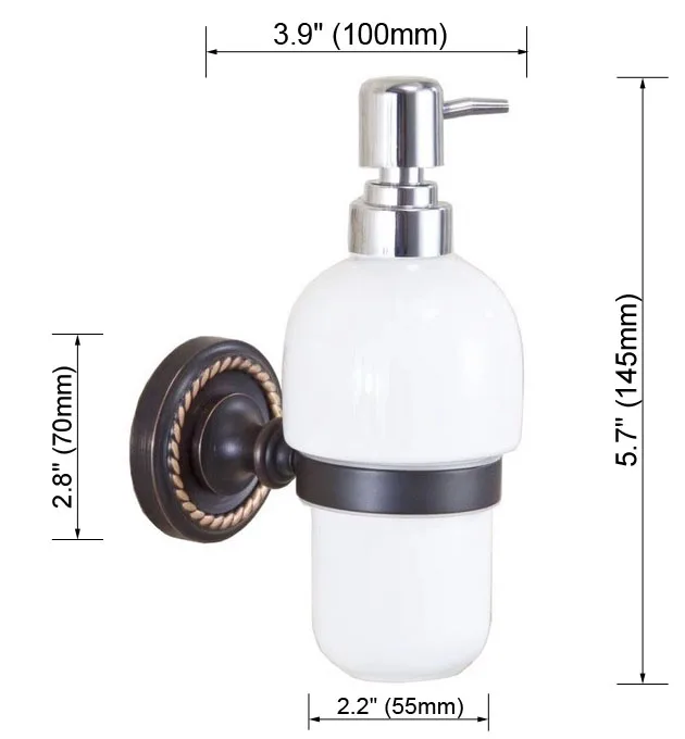 Black Oil Rubbed Bronze Bathroom Accessories Set | Bath Hardware Towel Bar, Soap Dish, Toilet Paper Holder, Robe Hook - mm015 Black Oil Rubbed Bronze Bathroom Accessories Set | Bath Hardware Towel Bar, Soap Dish, Toilet Paper Holder, Robe Hook - mm015