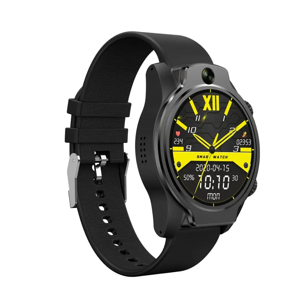 US $211.48 Face RollME ID S08 IP68 Smart Watch 50M Waterproof 8MP Camera 4G LTE Bands GPS Glonass 169 IPS 1360mAh Battery Smartwatch