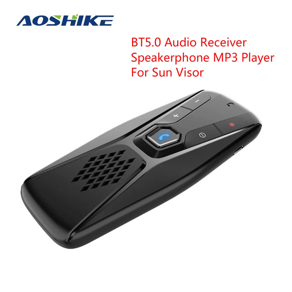 AOSHIKE Handsfree Bluetooth автомобильный комплект беспроводной аудио приемник