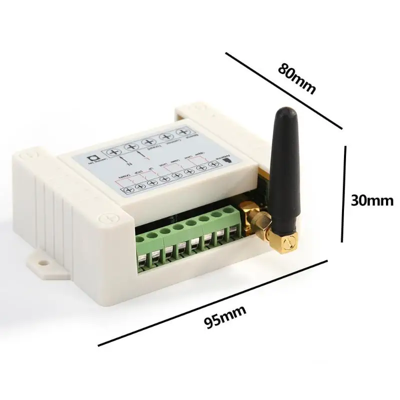 AK-DL02C DC12V/24/36/48 V Многофункциональный высокого Мощность дистанционного Управление переключатель