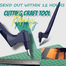 Ferramentas de corte de artesanato 360 lâmina rotativa papel-cortador 3 substituir lâmina faca de corte de artesanato diy arte desgastar-oposição ferramenta de corte de arte