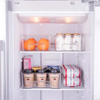 

2020 Kitchen Organiser Refrigerator Fresh Box Egg Tray Drawer Type Fruit And Vegetable Crisper Food Storage Boxes For Fridge