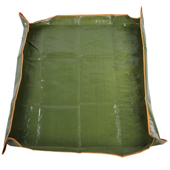 

93x93cm Brand New High Quality Foldable Portable Waterproof Plant Pot Pad Garden Waterproof Flower Planting Operation Mat