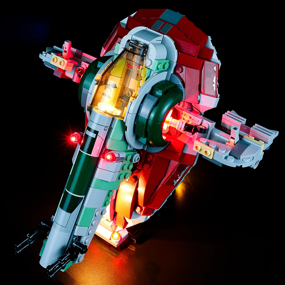 Blok Bangunan Kit Lampu Led Boba Fett 
